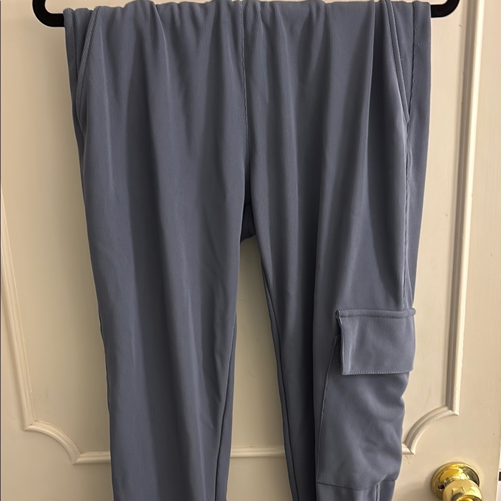 Move Theology Light Blue Track Joggers
